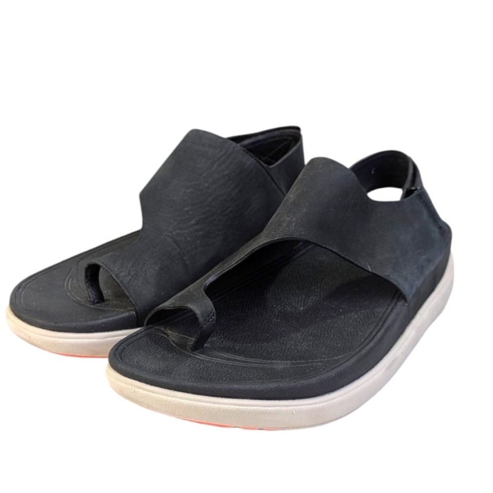 Fitflop Black and White Sandals